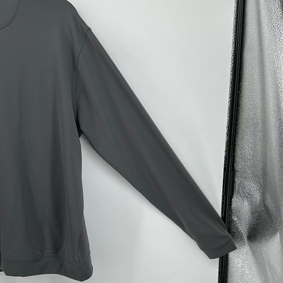 Peter Millar Gray Lightweight Sport L/S CT& Country Club Logo Jacket Size Large - Picture 12 of 12